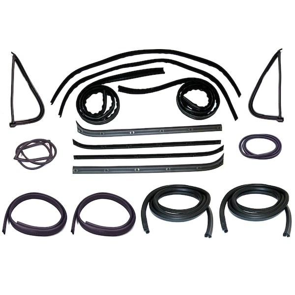 Fairchild Industries Kf1005-16 - 1973-1979 F-100 Weatherstrip Kit KF1005-16 - main